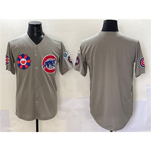 Chicago Cubs Blank Gray JEROMEN 2025 Tokyo Series Limited Stitched Jersey