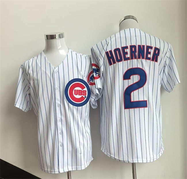 Chicago Cubs #2 Alex Bregman White JEROMEN Cool Base Stitched Jersey