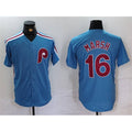 Philadelphia Phillies #16 Brandon Marsh Blue JEROMEN Cool Base Stitched Jersey