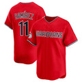 Cleveland Guardians #11 Jose Ramirez Red JEROMEN Alternate Limited Stitched Jersey
