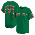 Custom Boston Red Sox Mexico Vapor Premier Limited Jersey ¨C Green JEROMEN