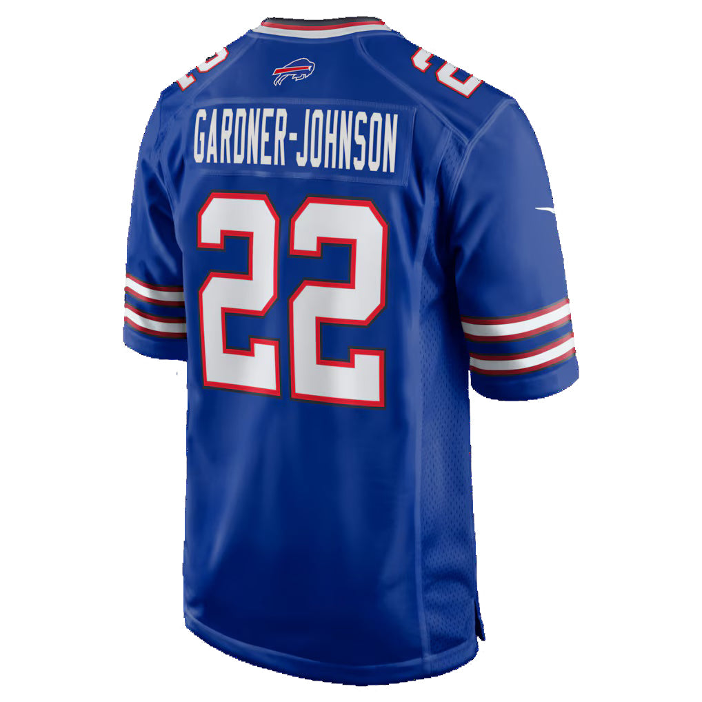 B.Bills #22 Chauncey Gardner-Johnson Royal JEROMEN Team Game Jersey