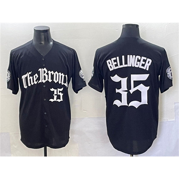New York Yankees #35 Cody Bellinger Black JEROMEN 'Gothic Legacy Edition' Vapor Premier Limited Stitched Jersey