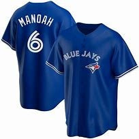 Toronto Blue Jays #6 Alek Manoah Blue JEROMEN Stitched Cool Base Jersey