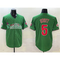 Philadelphia Phillies #5 Bryson Stott Green JEROMEN Phanatic Limited Stitched Jersey