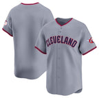 Cleveland Guardians Blank Gray JEROMEN 2025 Alternate Limited Stitched Jersey