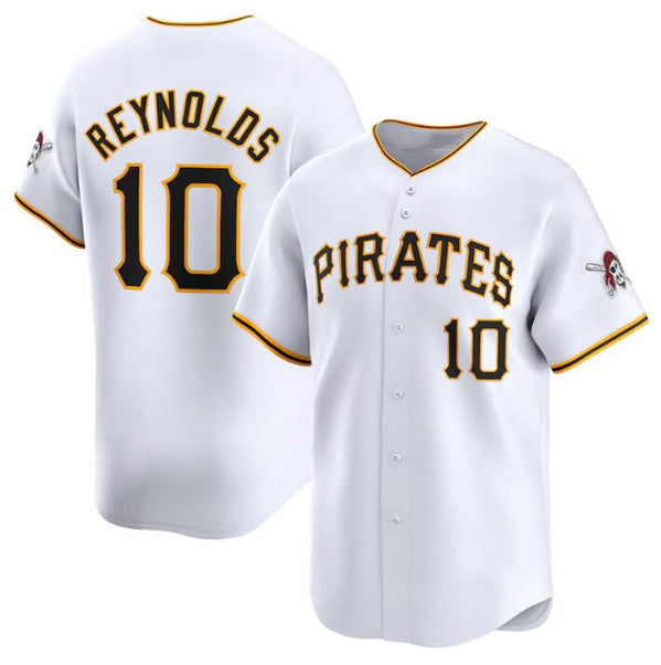 Pittsburgh Pirates #10 Bryan Reynolds White JEROMEN Home Limited Stitched Jersey