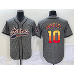 Houston Astros #10 Yuli Gurriel Grey JEROMEN Gridiron Cool Base Stitched Jersey 1