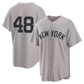 New York Yankees #48 Paul Goldschmidt Gray JEROMEN Road Replica Jersey