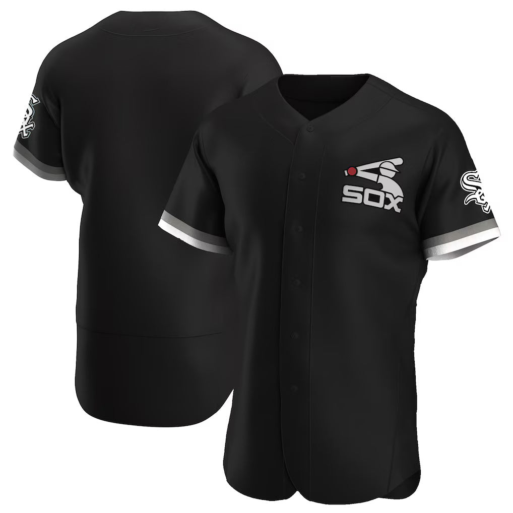 Chicago White Sox Black JEROMEN Alternate Authentic Team Jersey