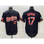 Los Angeles Dodgers #17 Shohei Ohtani Black JEROMEN Mexico Cool Base Stitched Jersey