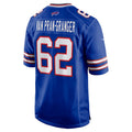 B.Bills #62 Sedrick Van Pran-Granger Royal JEROMEN Game Jersey