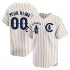 Custom Chicago Cubs Special Vapor Premier Limited Jersey V2 ¨C All Stitched-Cream Pinstripe JEROMEN