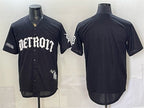 Detroit Tigers Blank 2026 Black JEROMEN 'Motor Gothic Edition' Vapor Premier Limited Stitched Jersey