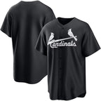 St. Louis Cardinals Black JEROMEN Replica Jersey