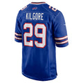 B.Bills #29 Jalon Kilgore Royal JEROMEN Team Game Jersey