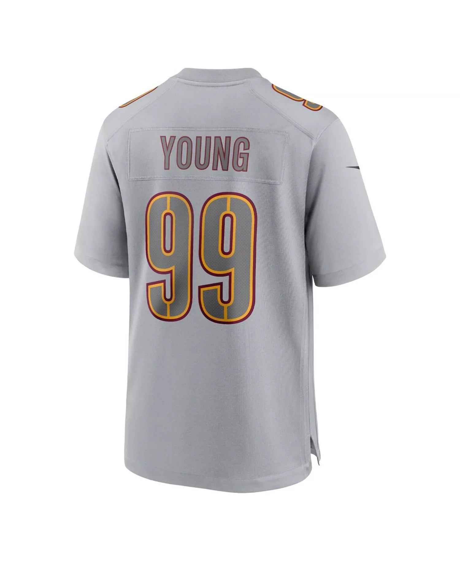 W.Commanders #99 Chase Young Gray JEROMEN Atmosphere Fashion Game Jersey
