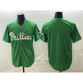 Philadelphia Phillies Blank Green JEROMEN Limited Stitched Jersey