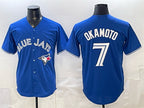 Toronto Blue Jays #7 Kazuma Okamoto Royal JEROMEN 2026 Cool Base Stitched Jersey