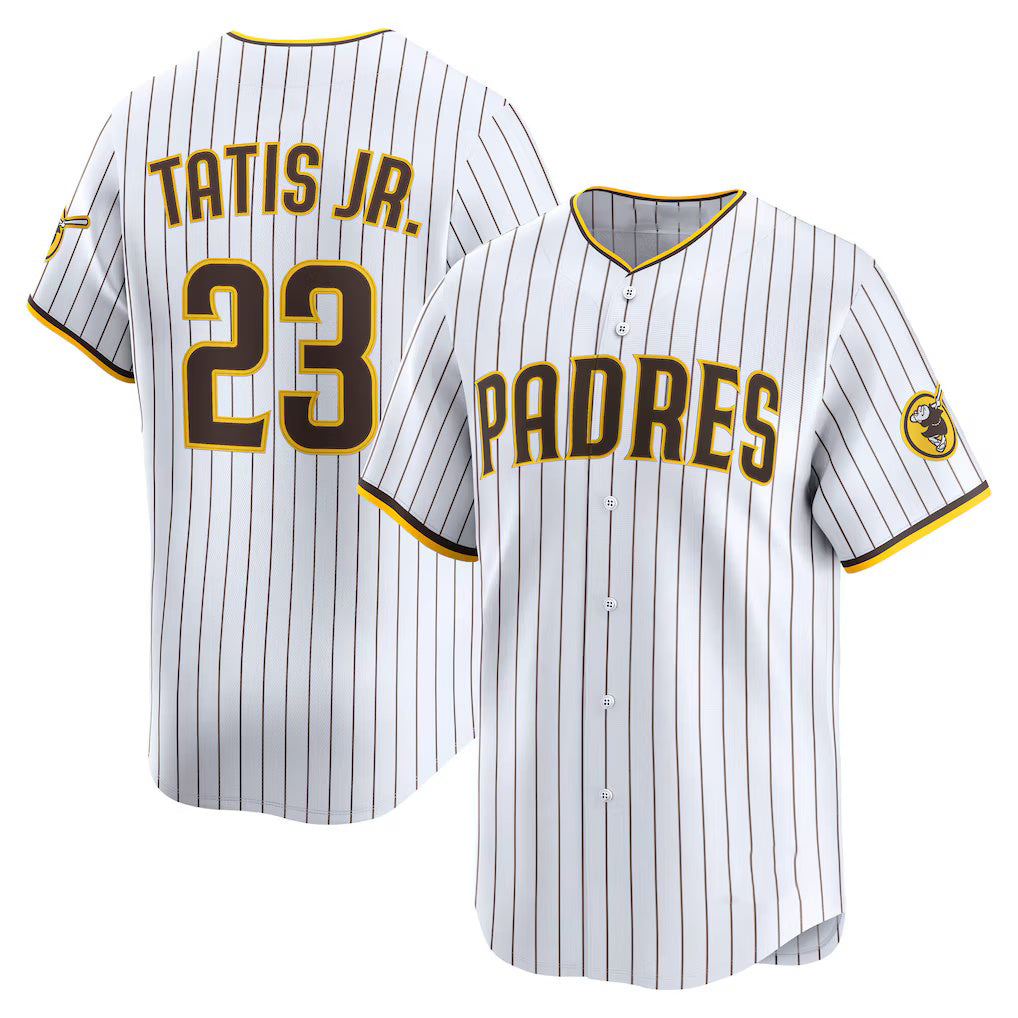 San Diego Padres #23 Fernando Tatis Jr. White JEROMEN Home Limited Player Jersey