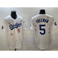 Los Angeles Dodgers #5 Freddie Freeman White JEROMEN 2025 Tokyo Series Limited Stitched Jersey
