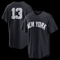 New York Yankees #13 Jazz Chisholm Jr. Navy JEROMEN Alternate Replica Jersey 2