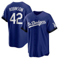 Los Angeles Dodgers #42 Jackie Robinson Royal JEROMEN City Connect Replica Player Jersey