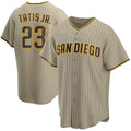 San Diego Padres #23 Fernando Tatis Jr. Tan JEROMEN Alternate Replica Player Jersey