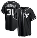 New York Yankees #31 Cam Schlittler 2026 Fashion Replica Black JEROMEN Out Stitched Jersey