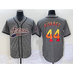 Houston Astros #44 Yordan Alvarez Grey JEROMEN Gridiron Cool Base Stitched Jersey
