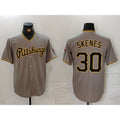 Pittsburgh Pirates #30 Paul Skenes Grey JEROMEN Stitched Jersey