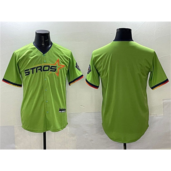 Houston Astros Blank Green JEROMEN 2025 City Connect Limited Stitched Jersey