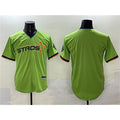 Houston Astros Blank Green JEROMEN 2025 City Connect Limited Stitched Jersey