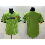 Houston Astros Blank Green JEROMEN 2025 City Connect Limited Stitched Jersey