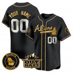 Custom Atlanta Braves Atliens Vapor Premier Limited Jersey ¨C Black JEROMEN