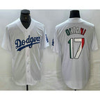 Los Angeles Dodgers #17 Shohei Ohtani Mexico White JEROMEN Cool Base Stitched Jersey 2