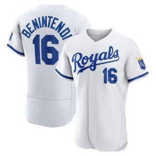 Kansas City Royals #16 Andrew Benintendi White JEROMEN Flex Base Stitched Jersey