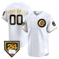Custom Chicago Cubs 2024 Spring Training Patch Vapor Premier Limited Jersey V2 ¨C All Stitched-White JEROMEN