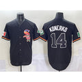 Chicago White Sox #14 Paul Konerko Black JEROMEN Mexico Limited Stitched Jersey