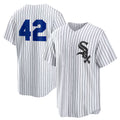 Chicago White Sox #42 Jackie Robinson White JEROMEN Home 2025 Day Replica Jersey