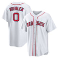 Boston Red Sox #0 Walker Buehler White JEROMEN Home Replica Jersey