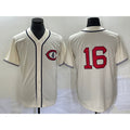 Chicago Cubs #16 Patrick Wisdom 2022 Cream JEROMEN Field of Dreams Cool Base Stitched Jersey