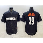 Baltimore Orioles #39 Corbin Burnes Black JEROMEN 2023 City Connect Cool Base Stitched Jersey