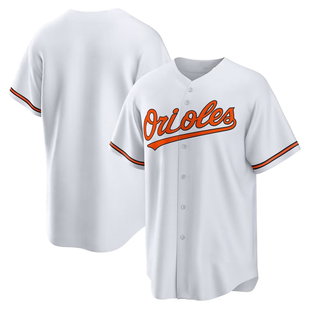 Baltimore Orioles White JEROMEN Home Replica Team Jersey
