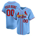 Custom St. Louis Cardinals Light Blue JEROMEN Alternate Limited Jersey
