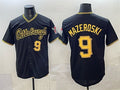 Pittsburgh Pirates #9 Bill Mazeroski Black JEROMEN Limited Stitched Jersey