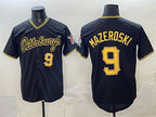 Pittsburgh Pirates #9 Bill Mazeroski Black JEROMEN Limited Stitched Jersey