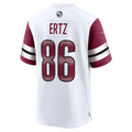 W.Commanders #86 Zach Ertz White JEROMEN Game Jersey