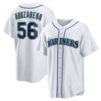 Seattle Mariners #56 Randy Arozarena White JEROMEN Home Replica Jersey