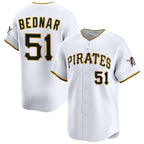 Pittsburgh Pirates #51 David Bednar White JEROMEN 2025 Home Limited Stitched Jersey
